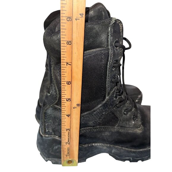 5.11 Tactical Series womens 9" ATAC Side Zip Combat Boots Black Leather & Nylon - Picture 10 of 10